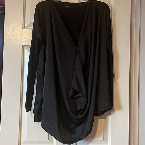 Mixed media top by All Saints - sz Small - Picture 7 of 7